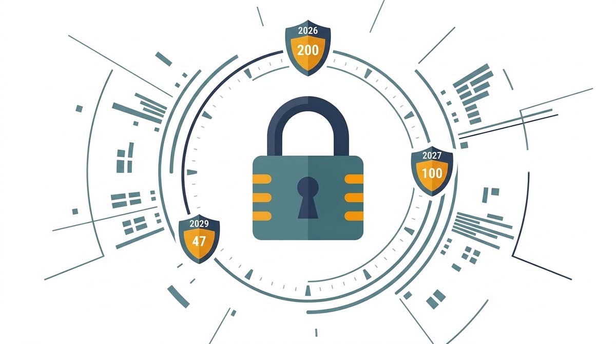 Infografika przeddstawiająca zmiany w sposobie wydawania certyfikatów SSL